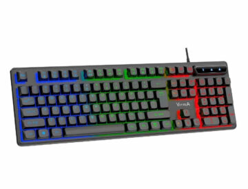 BÀN PHÍM VITRA LK06 MULTIMEDIA RAINBOW LED BACKLIT Màu Đen