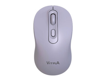 CHUỘT VITRA DUAL WIRELESS W9 PRO PURPLE (BLUETOOTH & USB 2.4G)